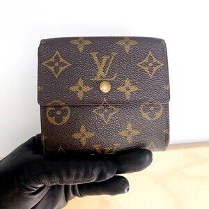 ‘99 Vintage  LV Elise Monogram Compact Trifold Wallet TH0999